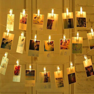 LED Photo Wall Clip Light String