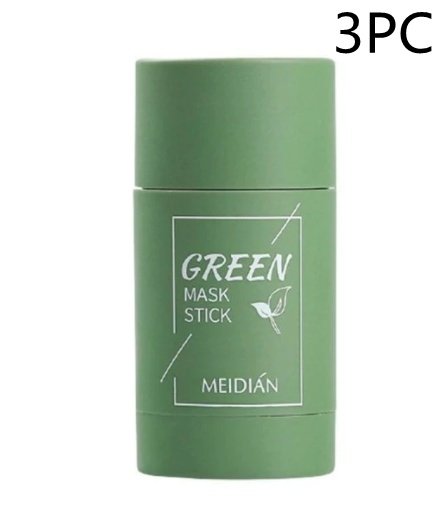 Cleansing Green Tea Mask Clay Stick Oil Control Anti-Acne Whitening Seaweed Mask Skin Care - Image 6