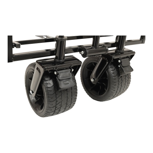 480Lbs Collapsible Wagon With Canopy,Wagon Stroller With 7 All-Terrain Wheels, Lightweight Foldable Wagon, Large Capacity For Camping, Shopping, Sports, And Garden Use,,purple With Mosquito Net - Image 4