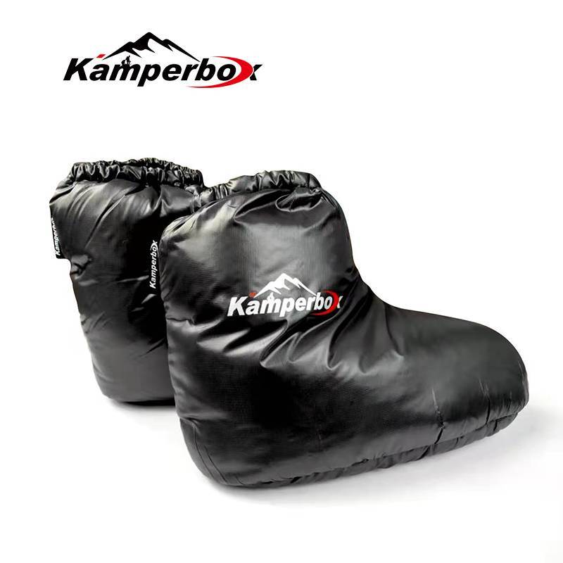 Kamperbox Down Socks Camping Down Boots Sleeping Bags Camping Down Socks - Image 6