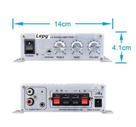 268 Amplifier DC12V Amplifier High-fidelity High-power Car/Motorcycle Hot Amplifier - Image 3