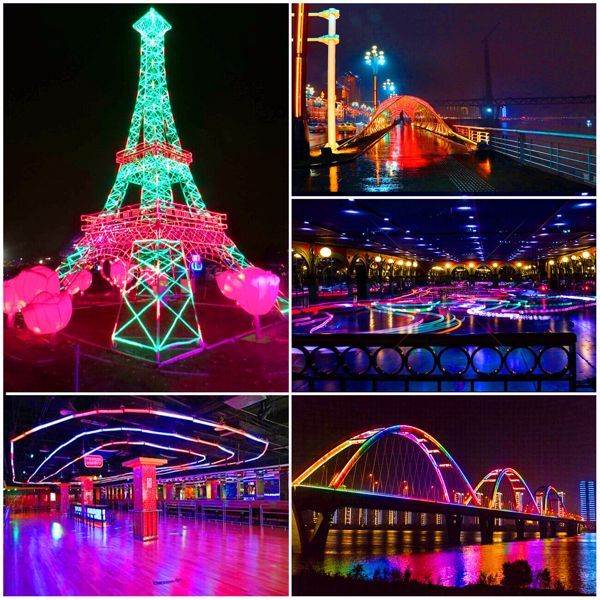 3-lamp Injection Molding Module With Interfaces At Both Ends, Color Without Remote Control Not Shipped On Weekends - Image 9