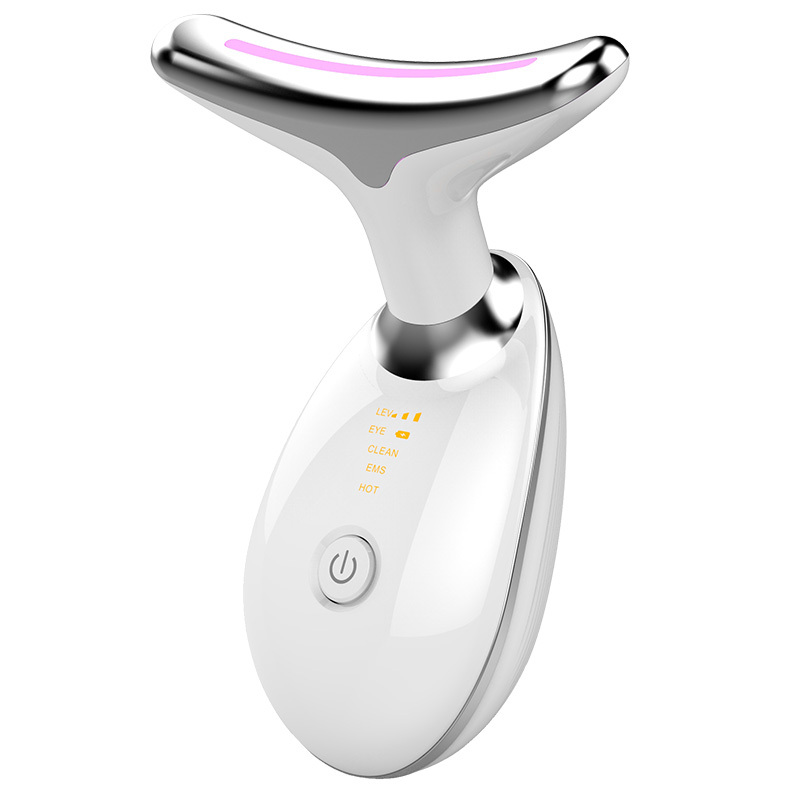 EMS Thermal Neck Lifting And Tighten Massager Electric Microcurrent Wrinkle Remover - Image 8