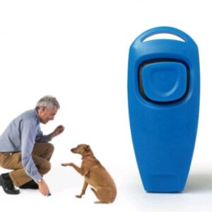 Pet ring + whistle training dog whistle pet training ring two-in-one ring naked machine