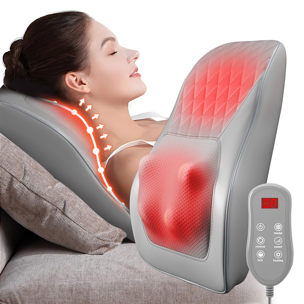 Waist & Back Full Body Massager, Heated Massager For Back, Neck, Shoulders & 3 Adjustments, - Image 6