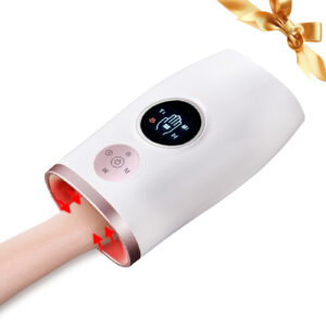 3-Speed Hand Massager With Heat, Air Compression & 30-Min Timer, Portable & Relaxing