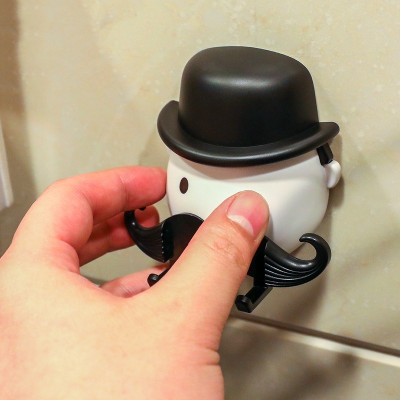 Punch-free Beard Shaver Holder Wall Hanging - Image 3