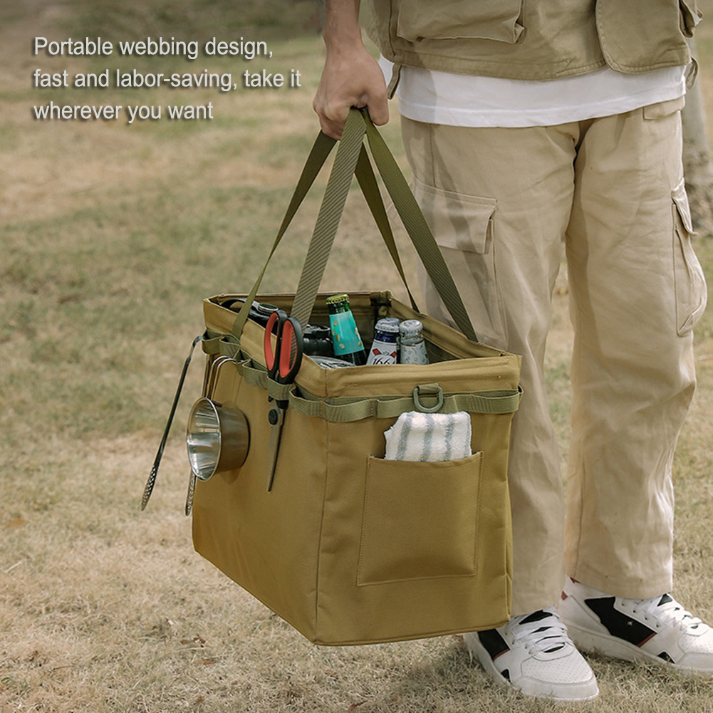 Outdoor Folding Storage Box Shopping Bag - Image 8