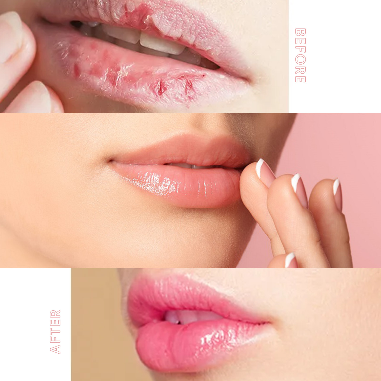 EELHOE Lip Sleeping Mask Moisturizing Hydrating Gentle Exfoliating Dead Skin Plumping Full Smooth Lip Mask - Image 4