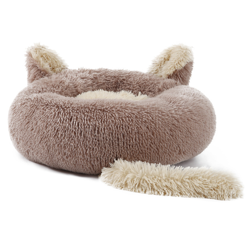 Rabbit Pet Nest Dog Bed In Winter - Image 5