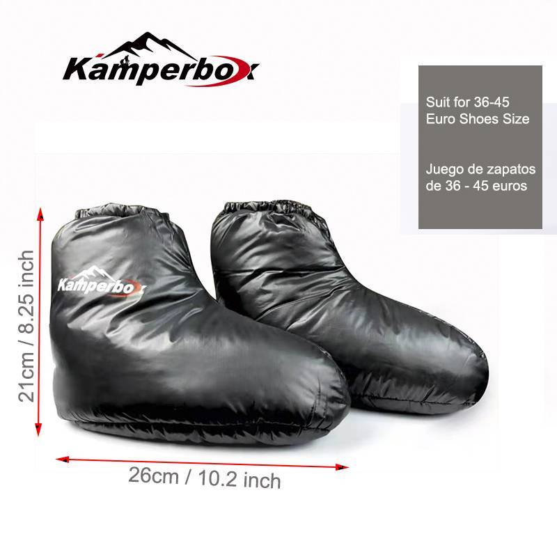 Kamperbox Down Socks Camping Down Boots Sleeping Bags Camping Down Socks - Image 8