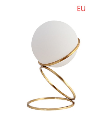 Modern Bedroom Bedside Ball Table Lamp - Image 2