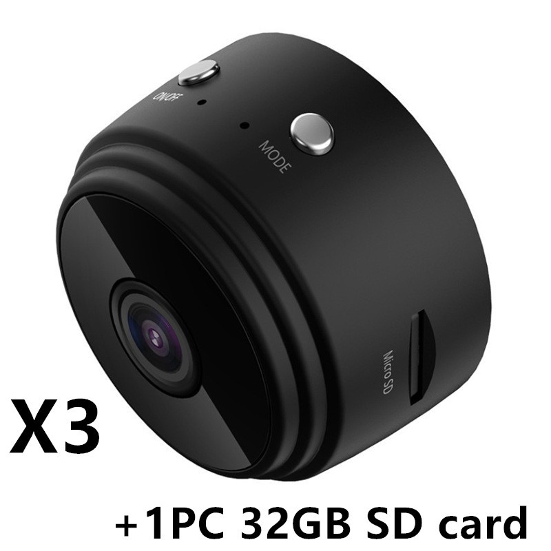 Small Home Wifi Remote High-definition Night Vision Free Plug-in Monitor - Image 2