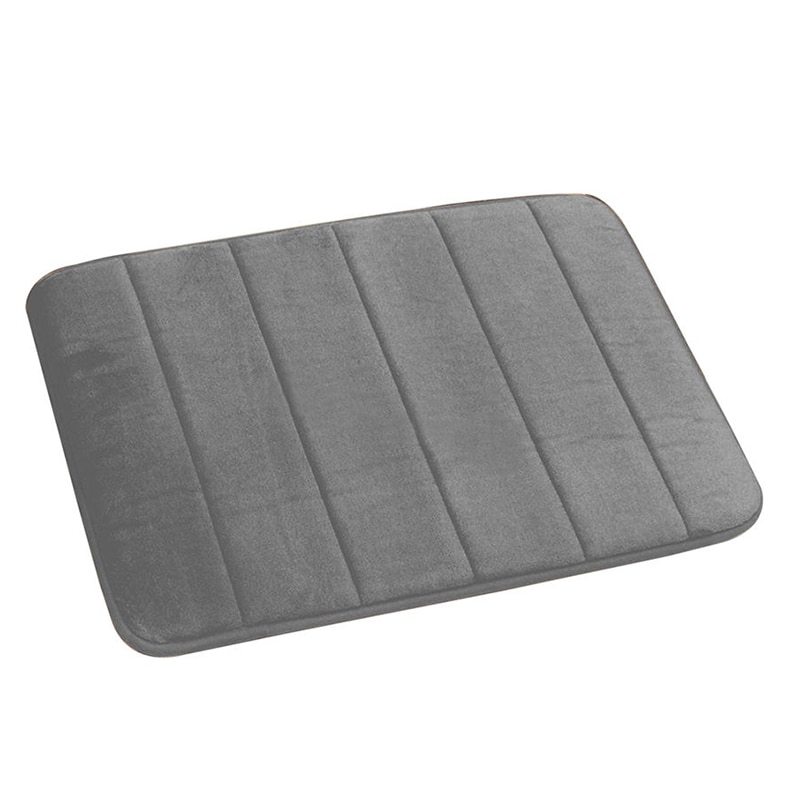 Home Bath Mat Coral Fleece Bathroom Carpet Water Absorption Non-slip Memory Foam Absorbent Washable Rug Toilet Floor Mat - Image 9