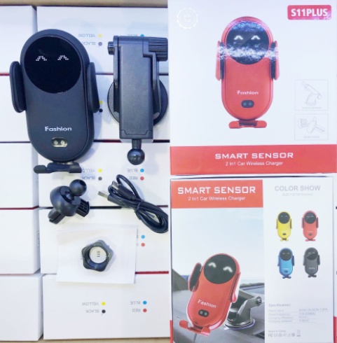 Infrared Induction Car Wireless Charger Car Phone Holder - Image 7