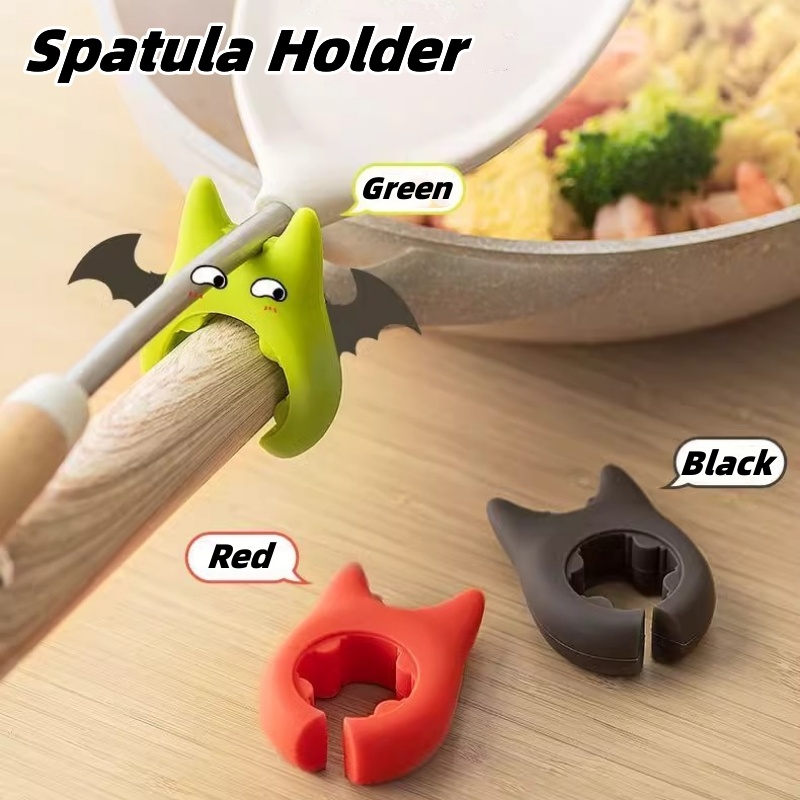 Multifunctional Spatula Holder Silicone Anti-overflow Spoon Holder Cooking Pot Anti-scalding Clip Kitchen Gadgets - Image 7