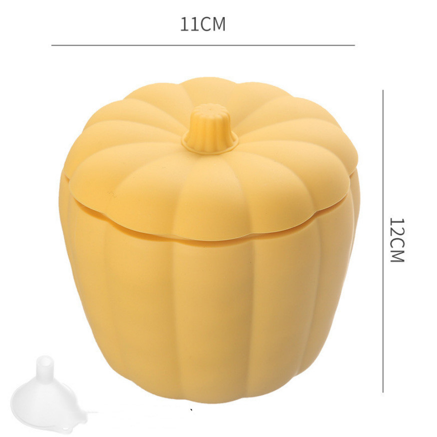 2-in-1 Pumpkin Ice Cube Maker Silicone Multi-functional Ice Bucket Portable Ice Cube Tray For Chilling Bar Cocktail Whiskey - Image 6