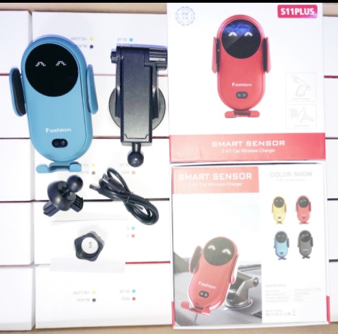 Infrared Induction Car Wireless Charger Car Phone Holder - Image 3